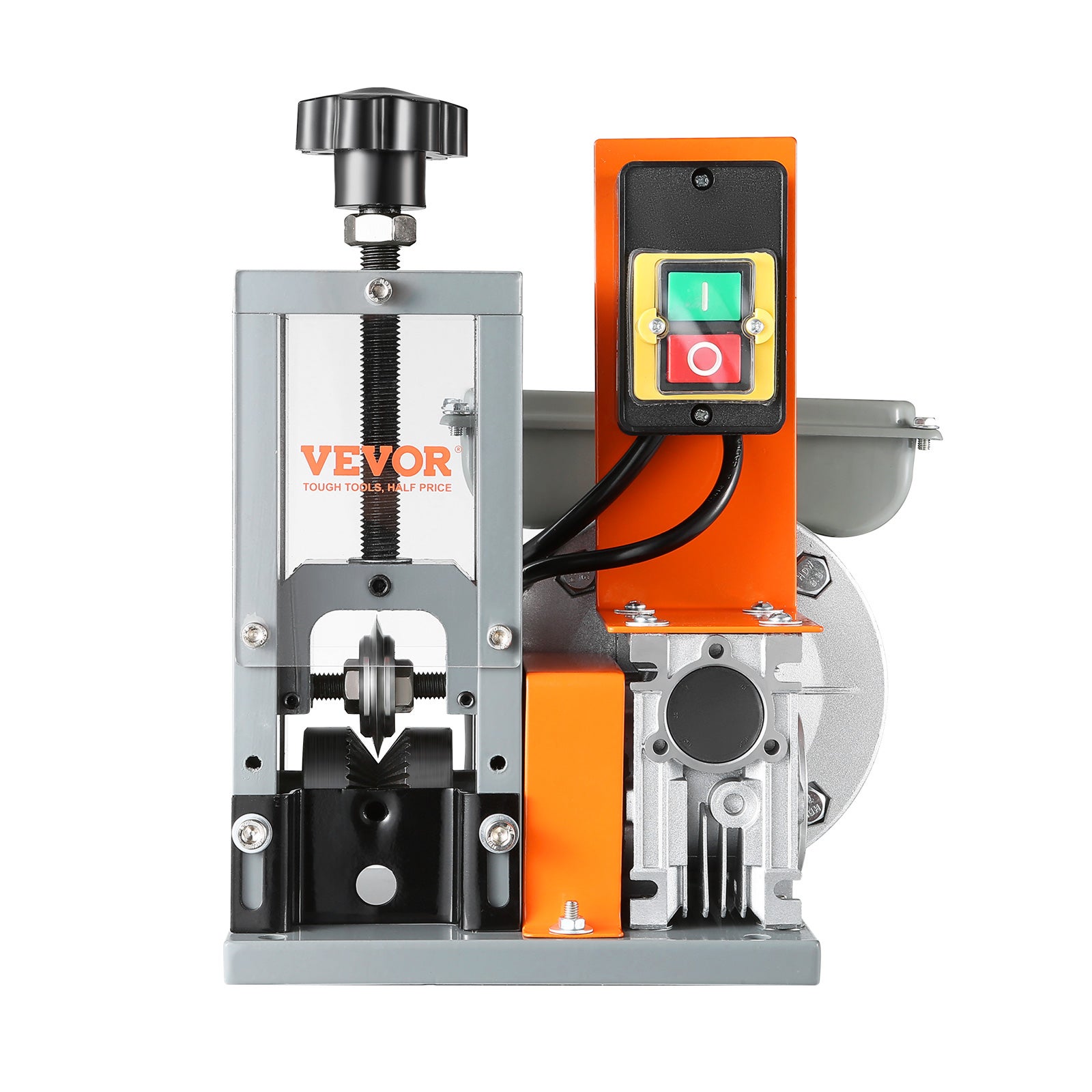 Machine à Dénuder Électrique VEVOR 1,5-25 mm 180 W Automatique Cuivre Aluminium 18 m/min Outil Dépouillage Câble Recyclage Métaux - 9