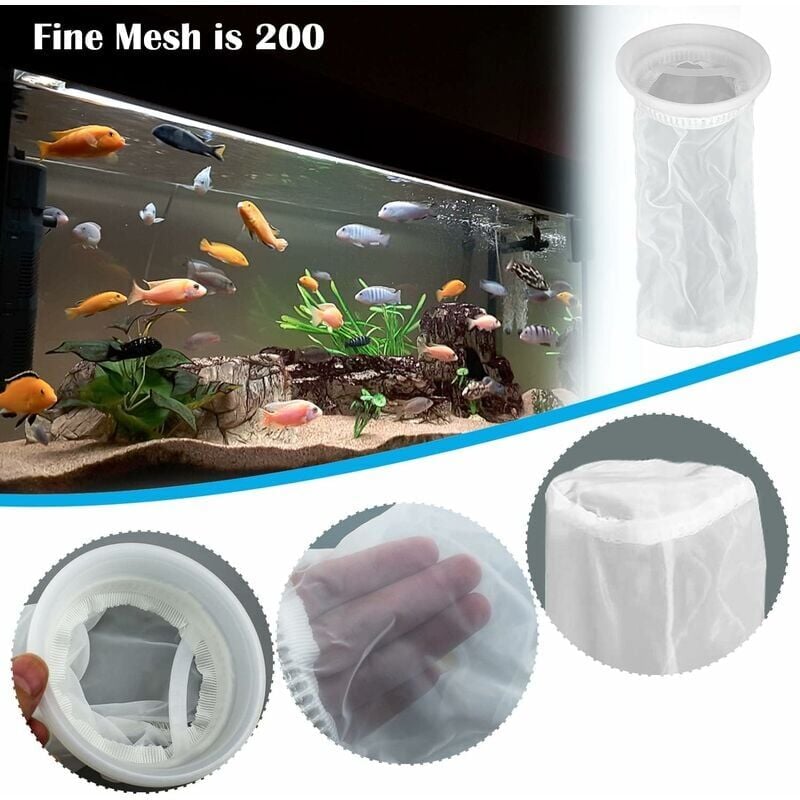 Lot de 4 Filtre IBC en Nylon pour réservoir d'eau de Pluie IBC 1000 litres, Filtre en Nylon Raccord de Couvercle de réservoir IBC - 5