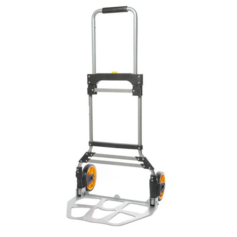 Meditool Carrello portapacchi,Scalabile,Carrello pieghevole in alluminio,Carrello portacasse con ruote di gomma,Carico massimo 100KG