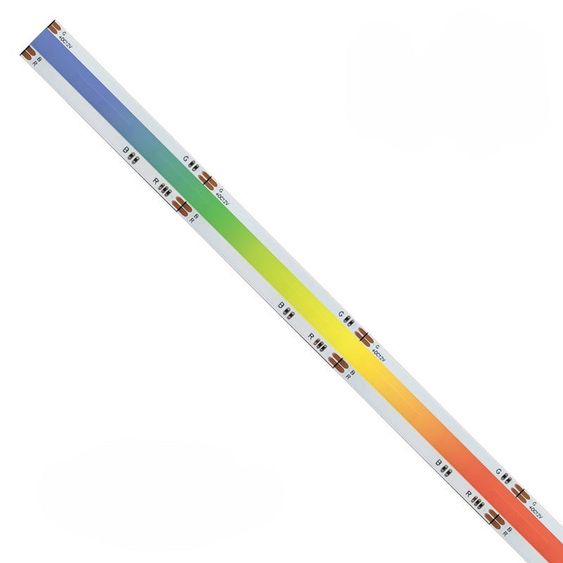 Taśma LED COB IP20 5m RGB 12V 15W/MT