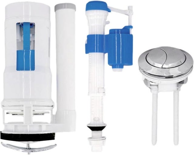 Kit de reparo para caixa acoplada do vaso sanitário, válvula de descarga, kit de reparo (alta pressão 20 cm)