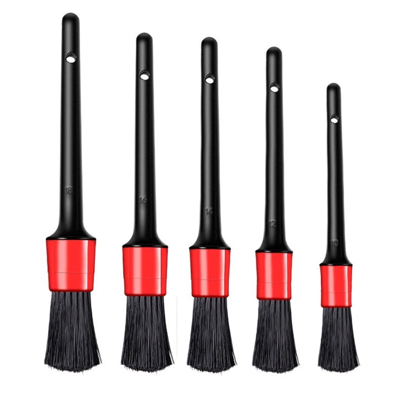 Set 10 Pièces Brosse Nettoyage Voiture Jantes Et Intérieur - Microfibre Sans Rayures 30x6cm