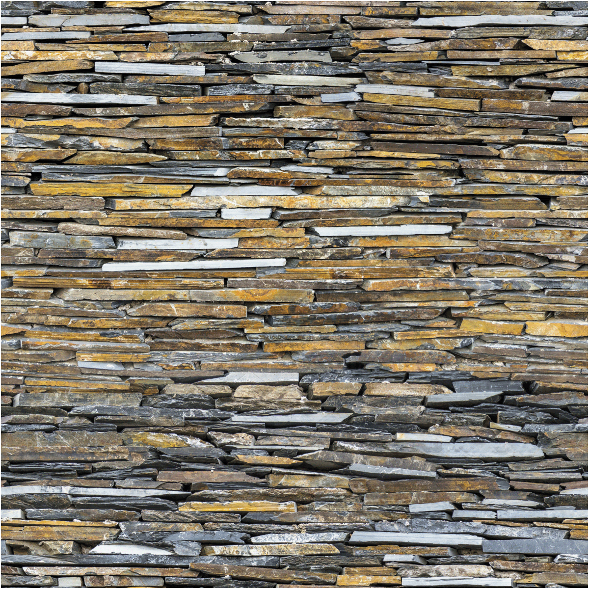 Adesivi materiale impiallacciatura fronte pietra Cévennes - Sticker adesivo - adesivi murali - 30x30cm - 2