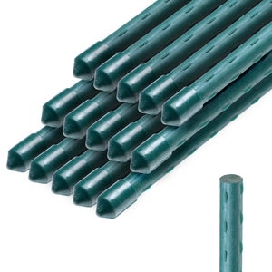 Tuteurs Plastique Vert 60cm - Lot De 20 - Pour Plantes En Pot Et Jardinières