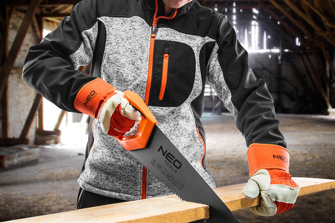 Bluza dziana wzmacniana tkaniną softshell, rozmiar XXXL NEO TOOLS - 5