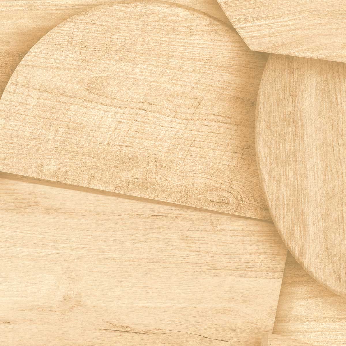 Carta da parati panoramica legno 3D - 4