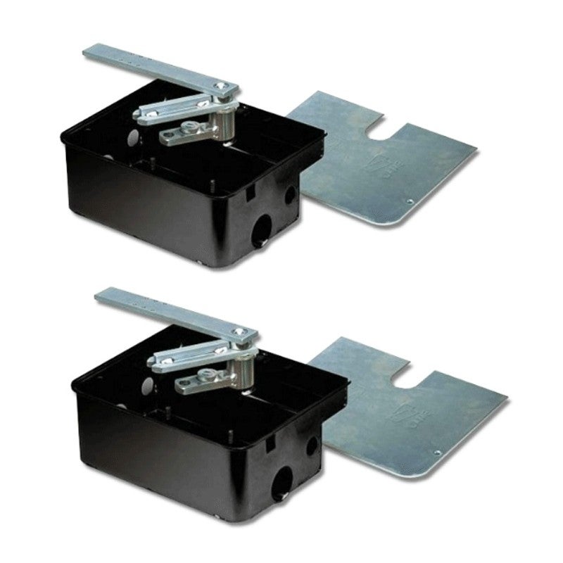 Kit de 2 cajas de cimentación came para motores subterráneos 001frog|cf 001u1985