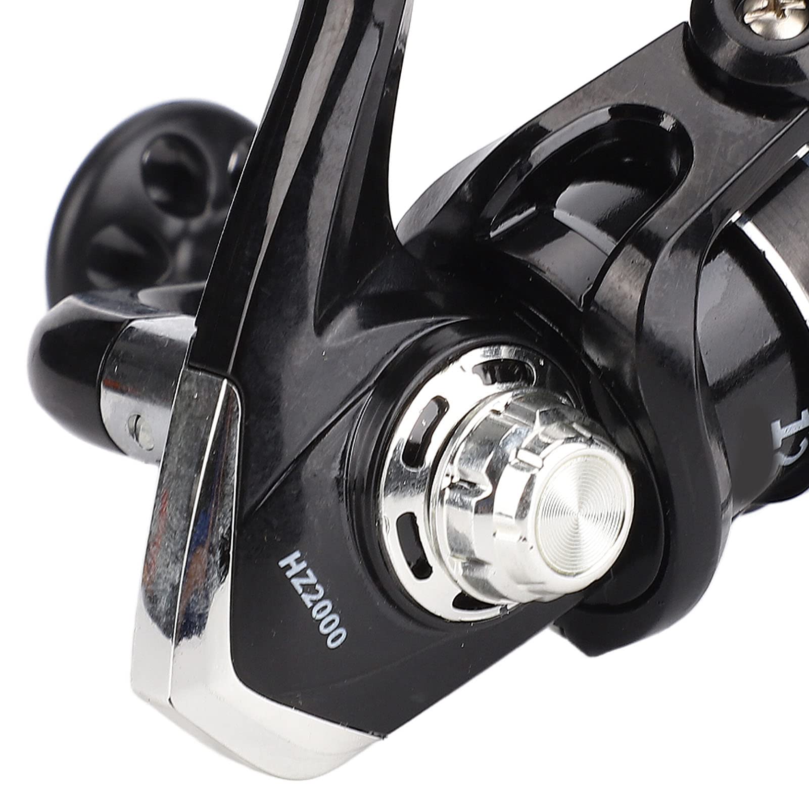 Mulinello da pesca in metallo HZ2000 ad alta velocità 5.1:1 per canna da pesca telescopica per pesca in mare - 8