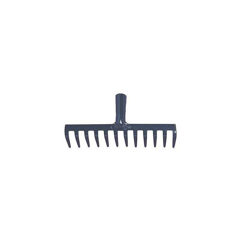 Rastrello Forgiato 14 Denti Curvi 35 cm - Attrezzo Agricolo Professionale