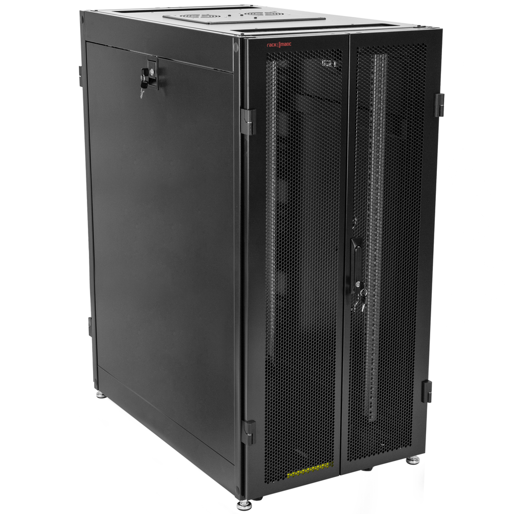 Armadio rack da pavimento 19'' 24U 600x1000x1200mm MobiRack HQ de ...