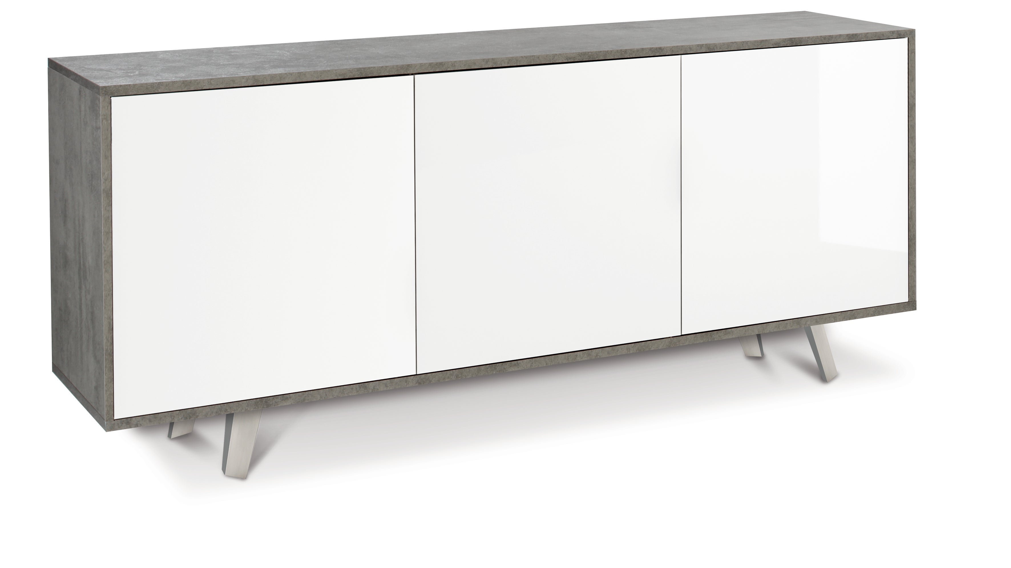 KIT ARMOIRES 3 PORTES Ciment - 9