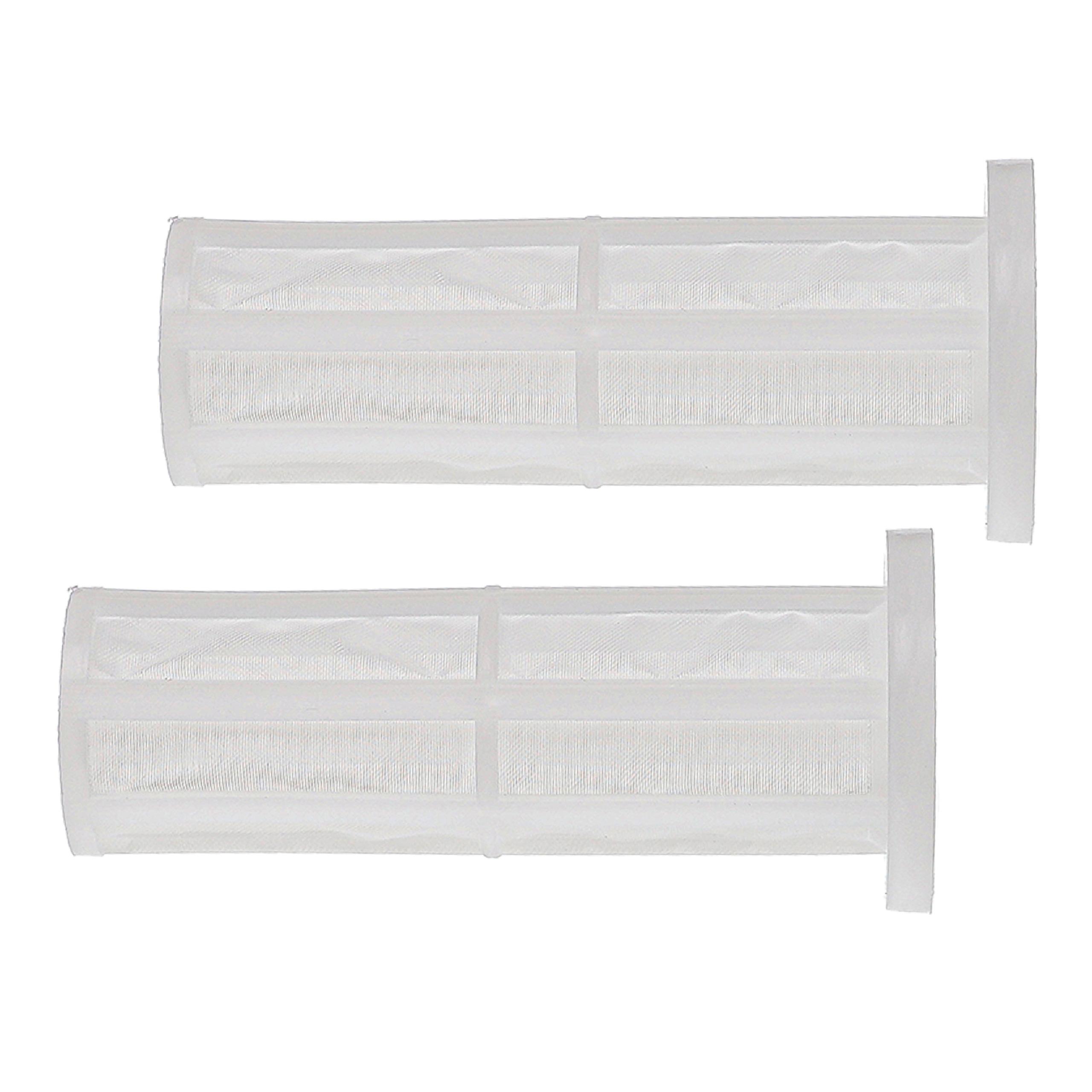 vhbw 2x Cartouche anticalcaire remplacement pour Kärcher 47300590, 5.731-050, 5.731-0500 pour nettoyeur vapeur avec raccord d'eau 3/4