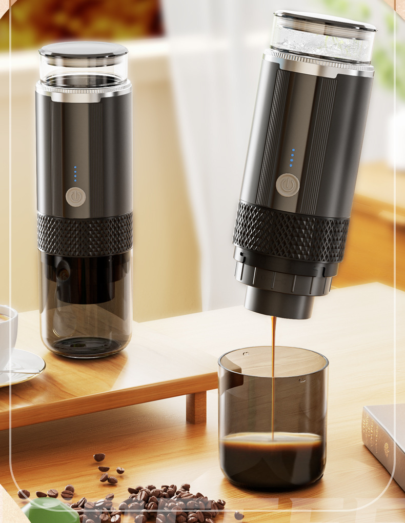 Máquina de café automática portátil 2-en-1 con extracción profesional, compatible con KCUP, fácil de limpiar, para té y café - 5