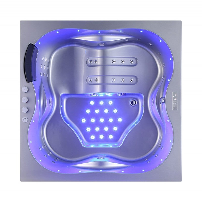 Baignoire balneo ELGA PRO 3 places ARCHIPEL® - 160x160 - 8