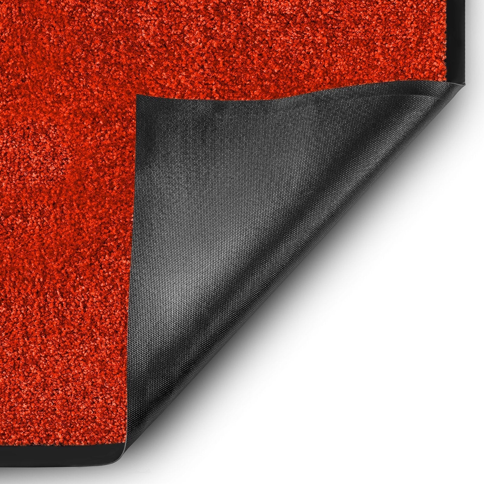 Tapis d'entrée Rhine, Lavable, certifié Oeko-Tex, Rouge 200 x 200 cm - 4