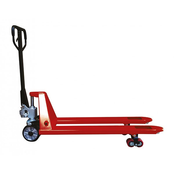 Tire palette manuel couleur vert - Fourches 1150x540mm idéal palette Europe - Capacité 2500kg - Tous secteurs - AC25CBVVERT - 5