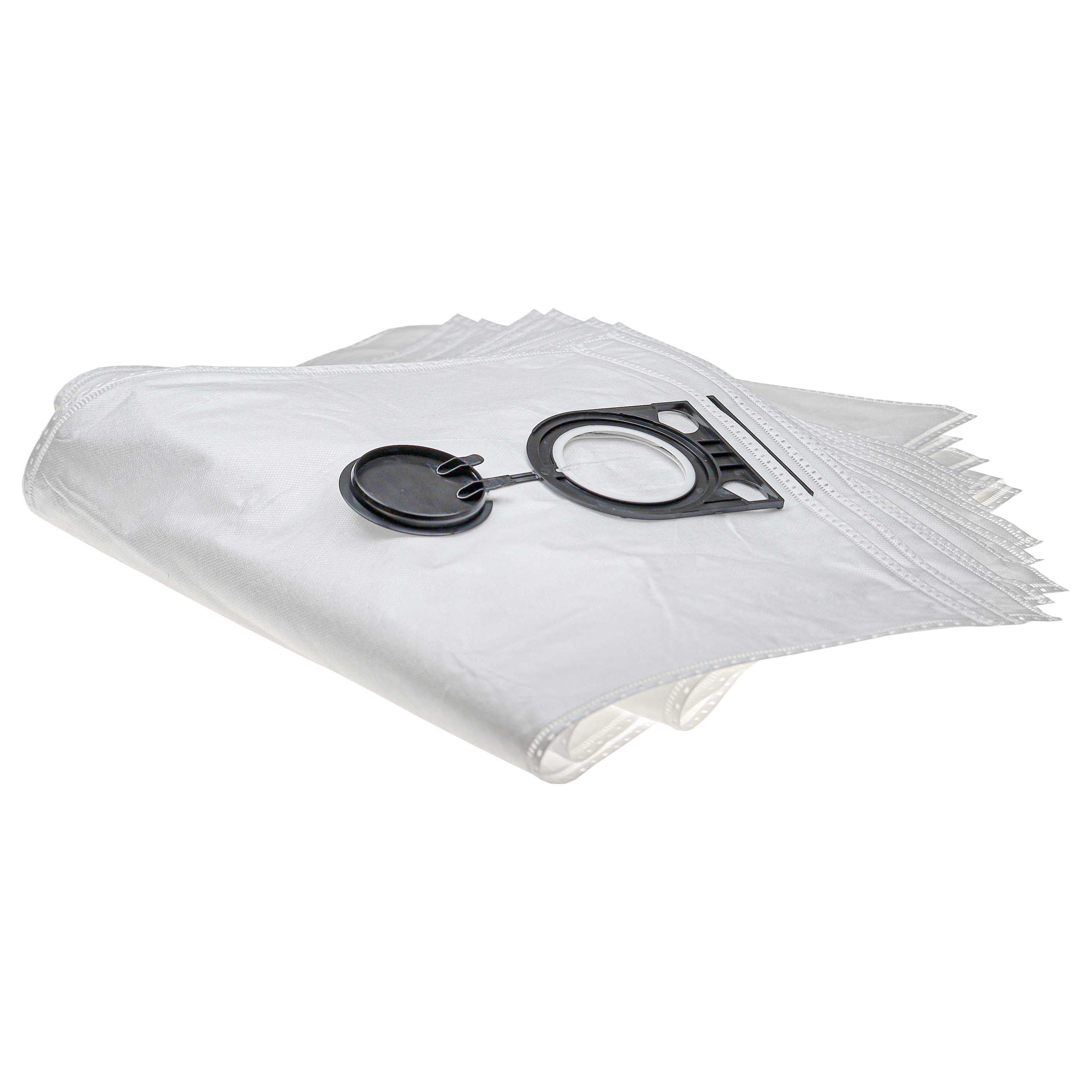 vhbw 40x Sacs compatible avec Starmix GS LD-1232 PZ, HS A-1432 EWS, GS LD-1232 HMT, GS L-1435 PZ aspirateur - 43cm x 32cm blanc - 2