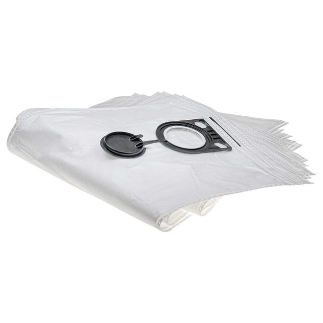 Pack 10 Bolsas Aspiradora Vhbw Para Rowenta Powerline Eco RH7655IA/RH7665IA - Vellón Micro 30x13 Cm