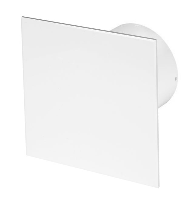 Aérateur extracteur d'air avec capteur d'humidité 100mm Blanc ABS TRAX