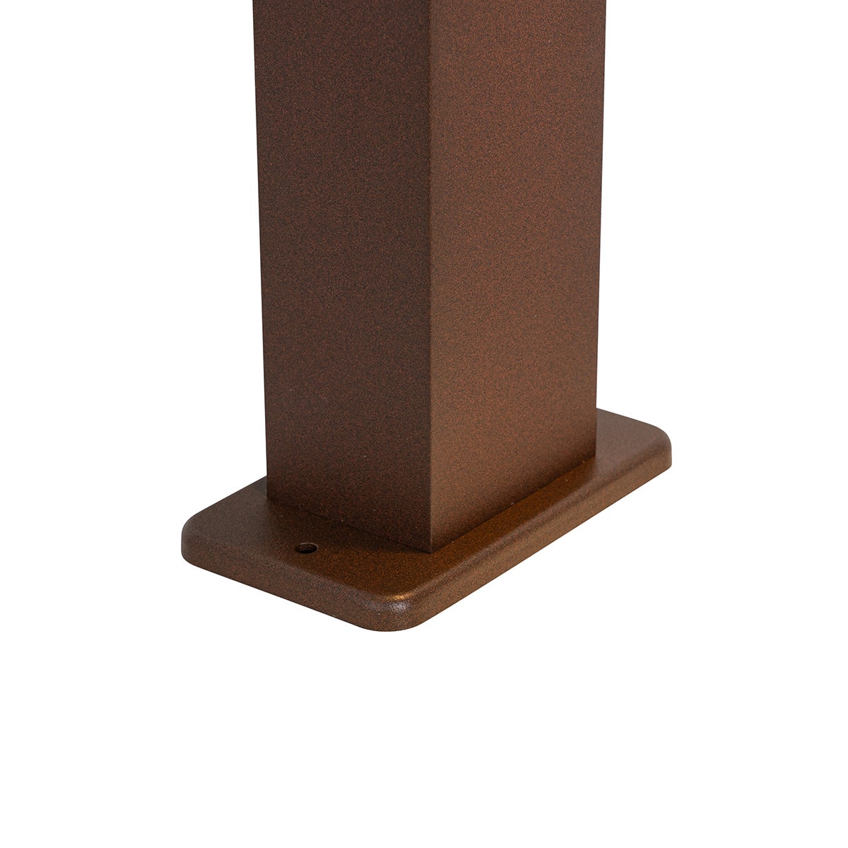 Qazqa industrial baliza exterior para jardín - Baleno - marrón óxido max. 35w, compatible con bombilla LED, 230V gu10, 80cm IP44 - 7