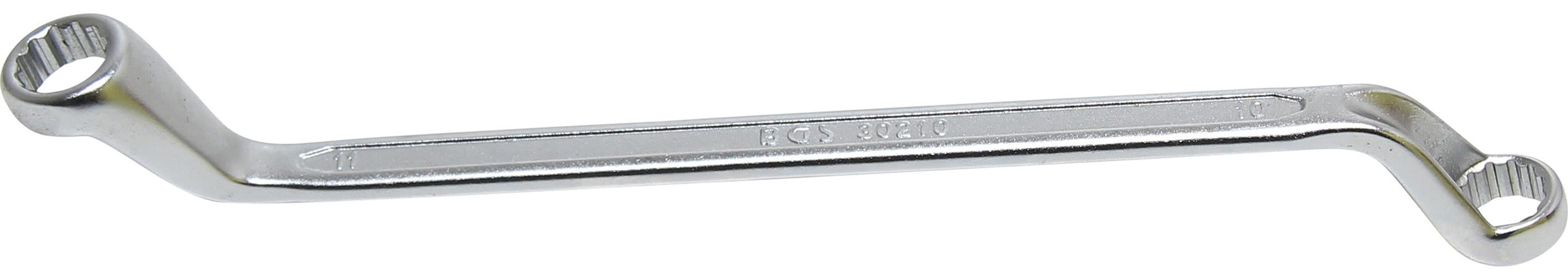 Klucz dwustronny oczkowy BGS głęboko wygięty SW 10 x 11 mm - 30210