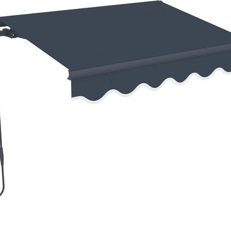 Markiza aluminiowa "Ombra 1" - 160 x 120 cm - Szara