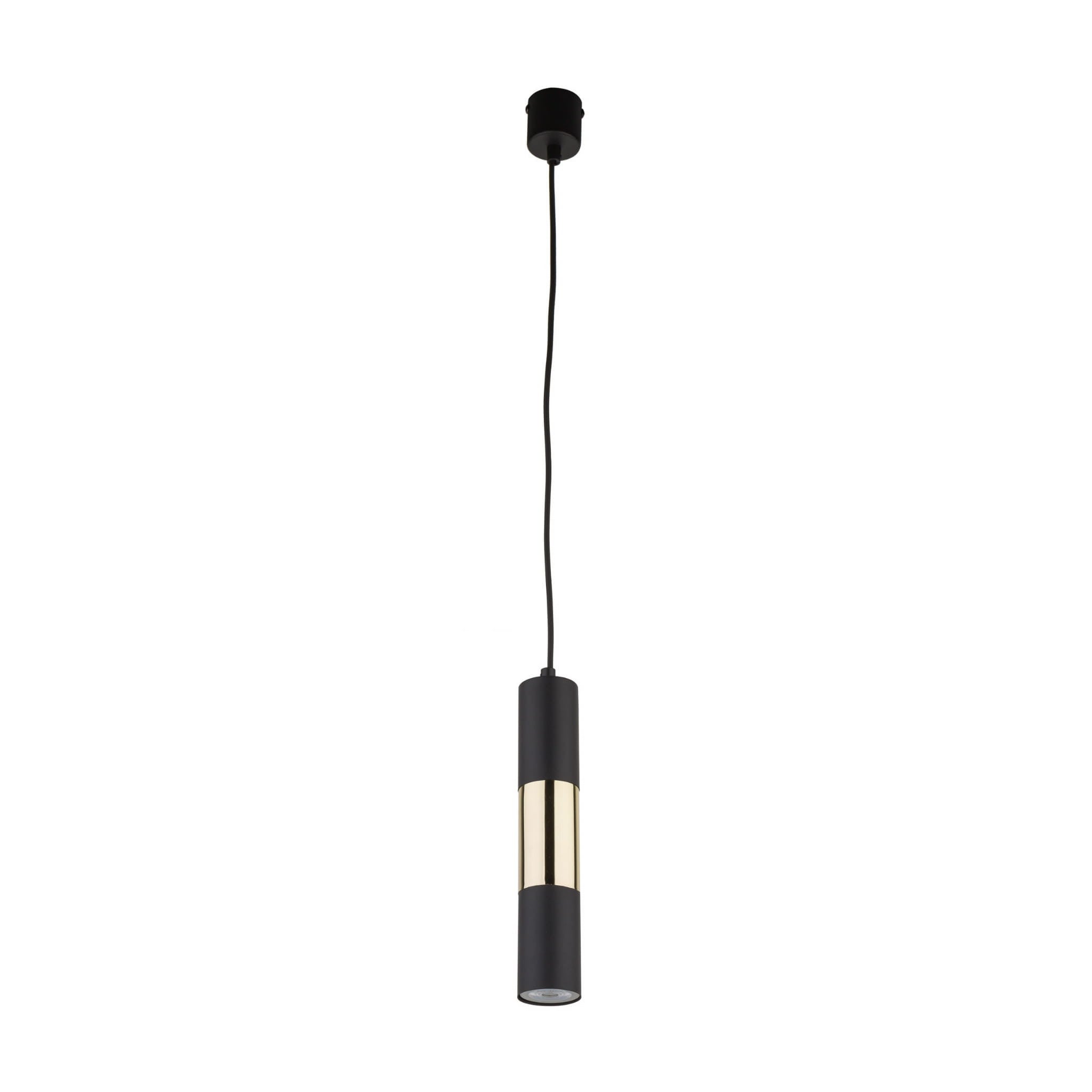 Lampa sufitowa wisząca Vivien czarna 1xGU10x10W wym: 150 x 5,5 x 5,2 cm metal TK Lighting