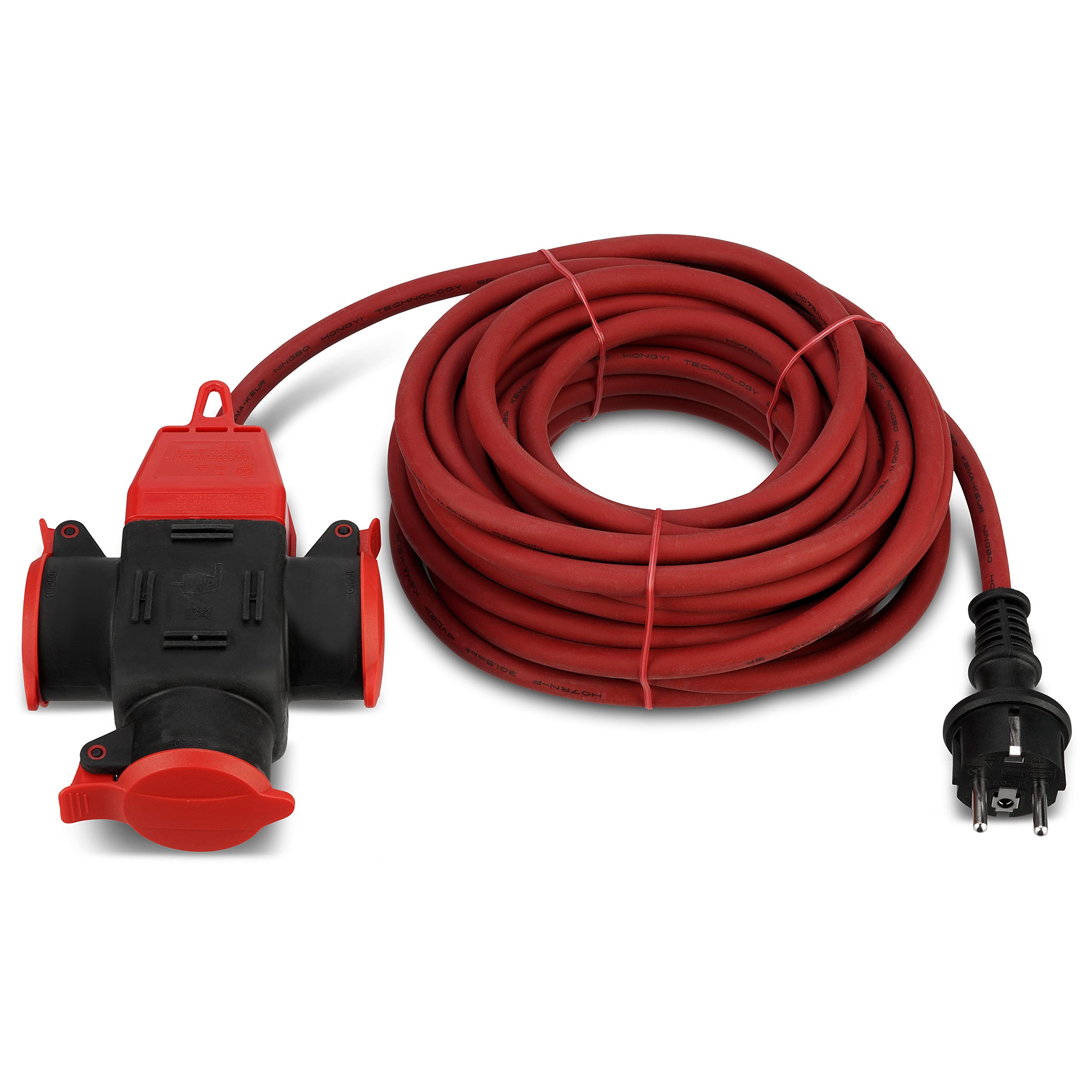 Rallonge 10m 3 Wege IP44 - 3