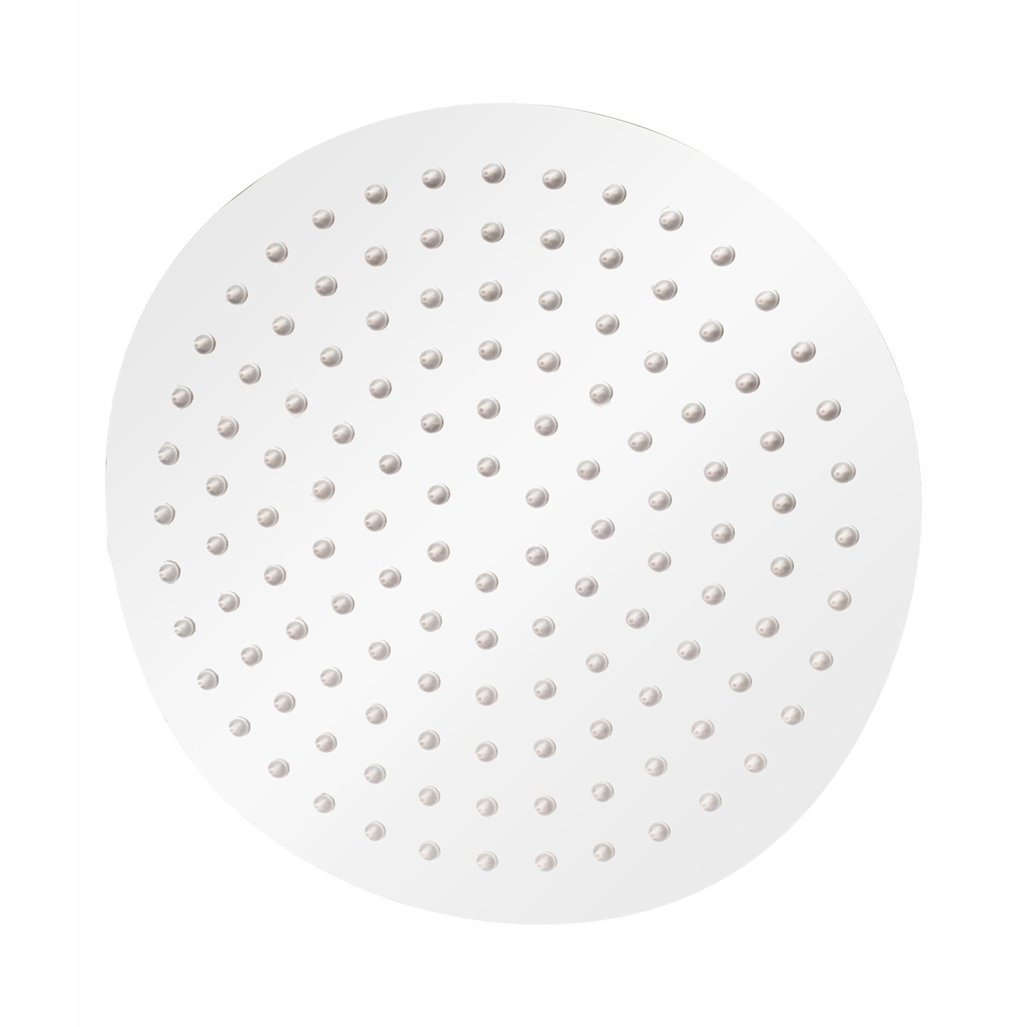 25CM METALOWA OKRĄGŁA OWALNA DESZCZOWNICA ULTRA SLIM CIENKA 2MM STALOWA 25x25 cm - 4