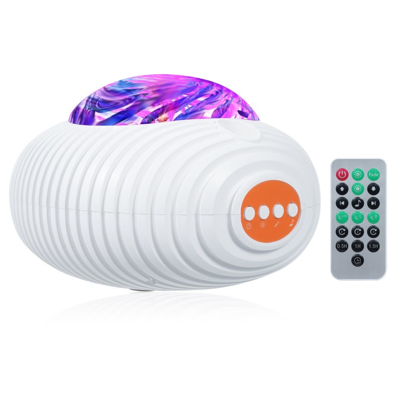 Lampada Proiettore Aurora Boreale Con 16 Colori E Telecomando - Luce Notturna Bambini Con Batteria 3600 MAh, USB