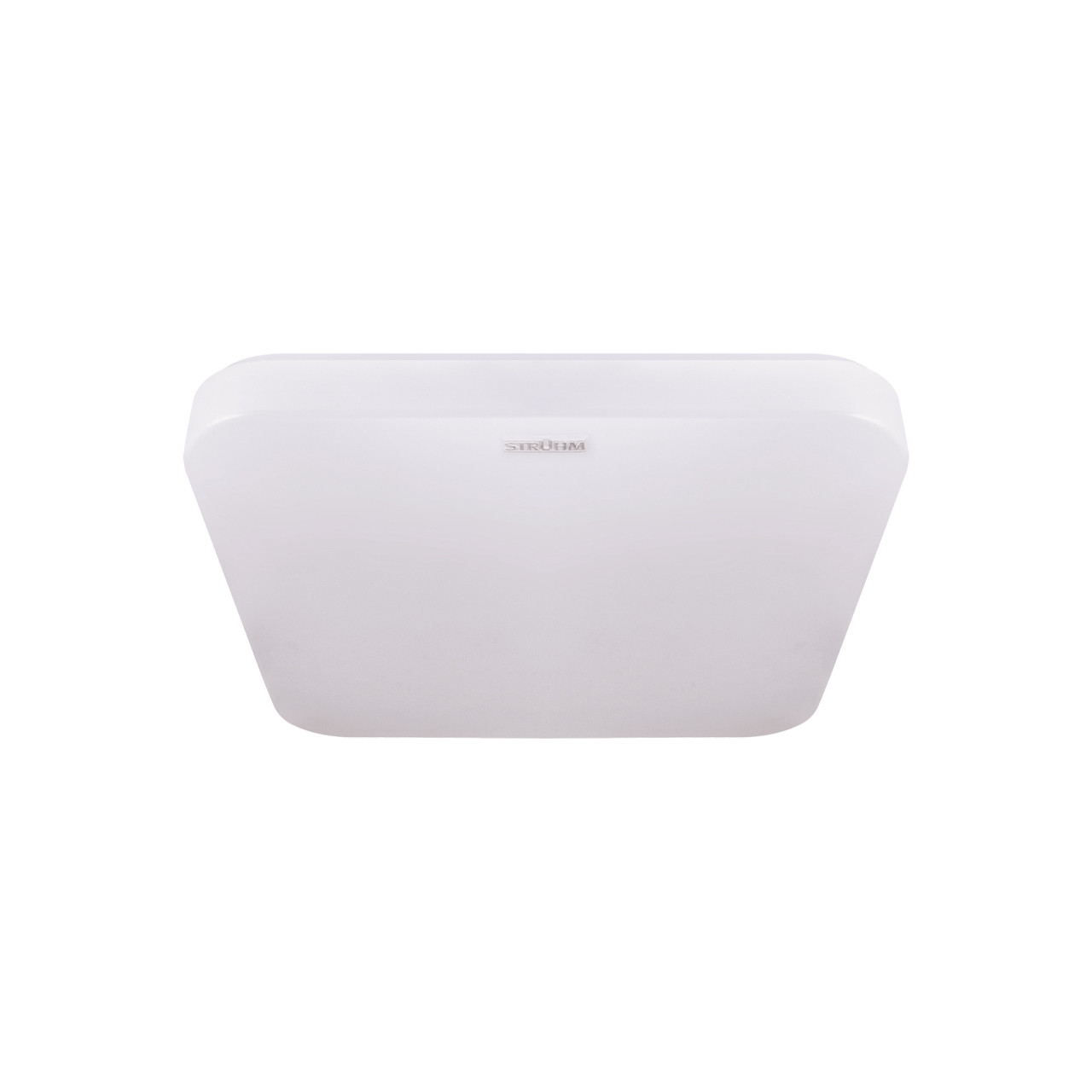 Plafon Urania kwadratowy biały LED 12W 4000K 900lm wym: 5,5 x 21,2 cm IP44 tworzywo sztuczne Struhm