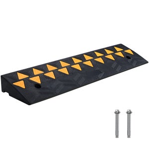 Rampe De Trottoir En Caoutchouc Portable – Idéale Pour Voitures, Motos, Fauteuils – Antidérapante Et Facile à Transporter