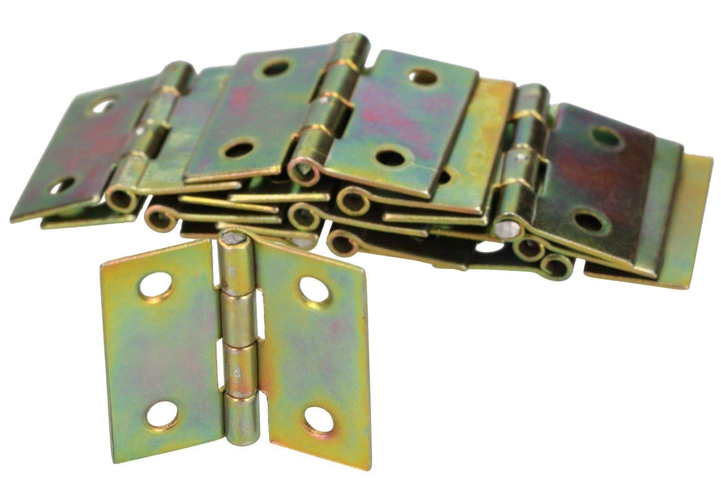 25x zawias splatany meblowy metalowy 30x30mm drzwi - KOTARBAU