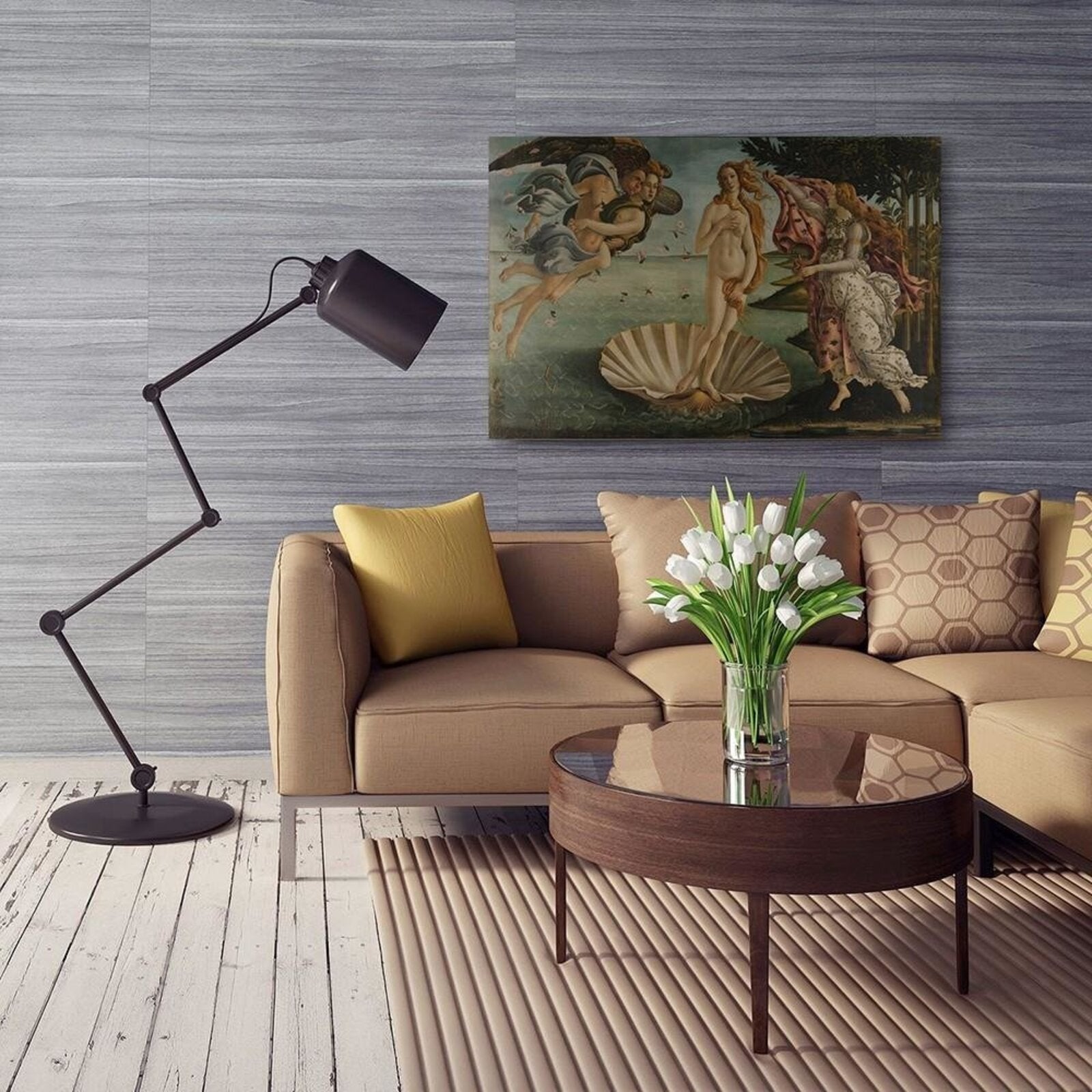 Tableau naissance de Vénus - 40 x 60 cm - 4