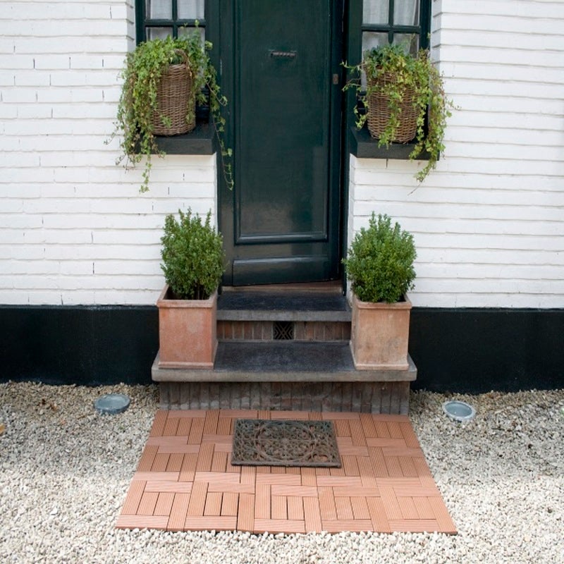 Decking Compósito Classic 30x30 cm - Terracota, 25mm Espessura - 3