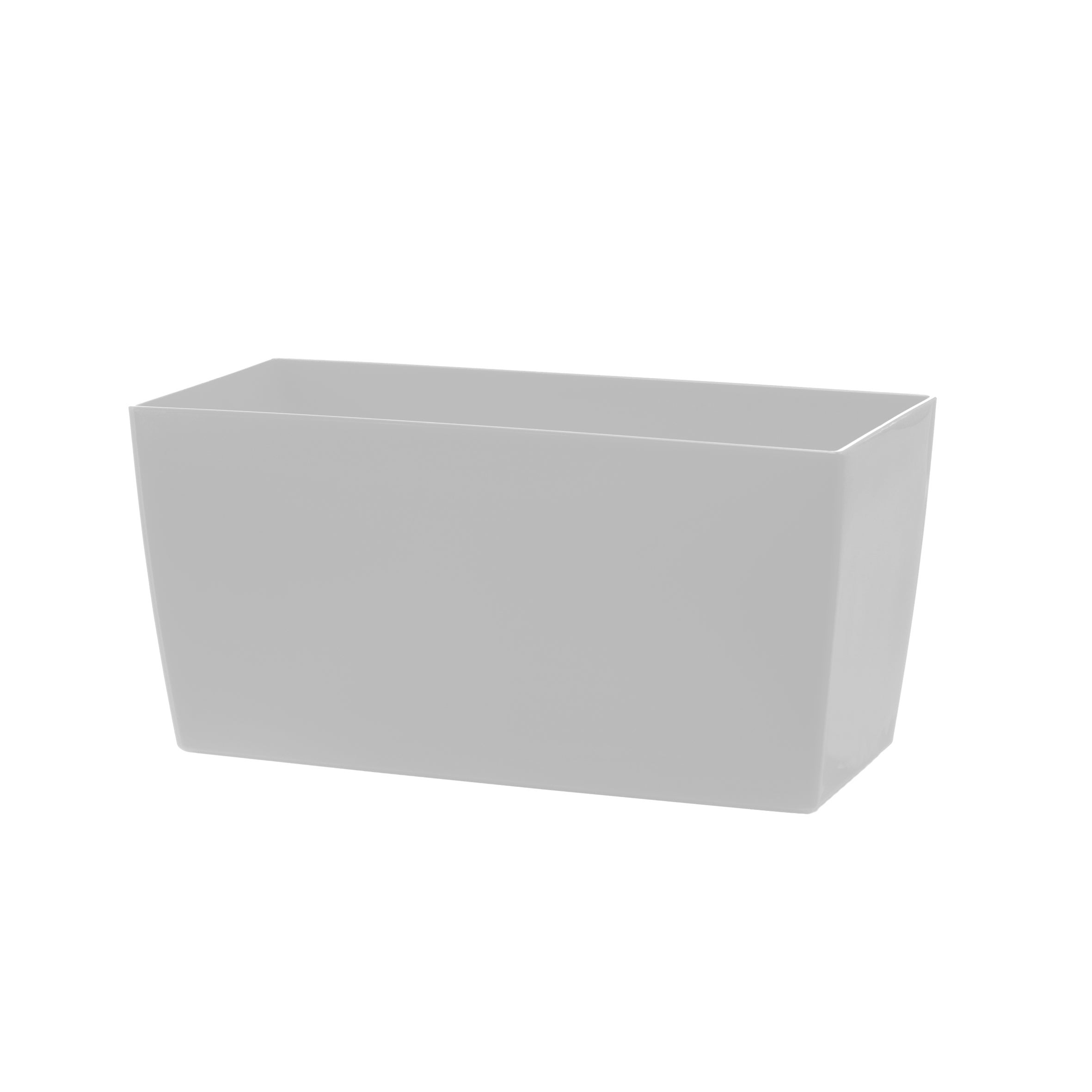 Pamex Vaso In Plastica Grigio 10 Litri – 30x24 Cm, Con Fori Di Drenaggio Per Interni Ed Esterni