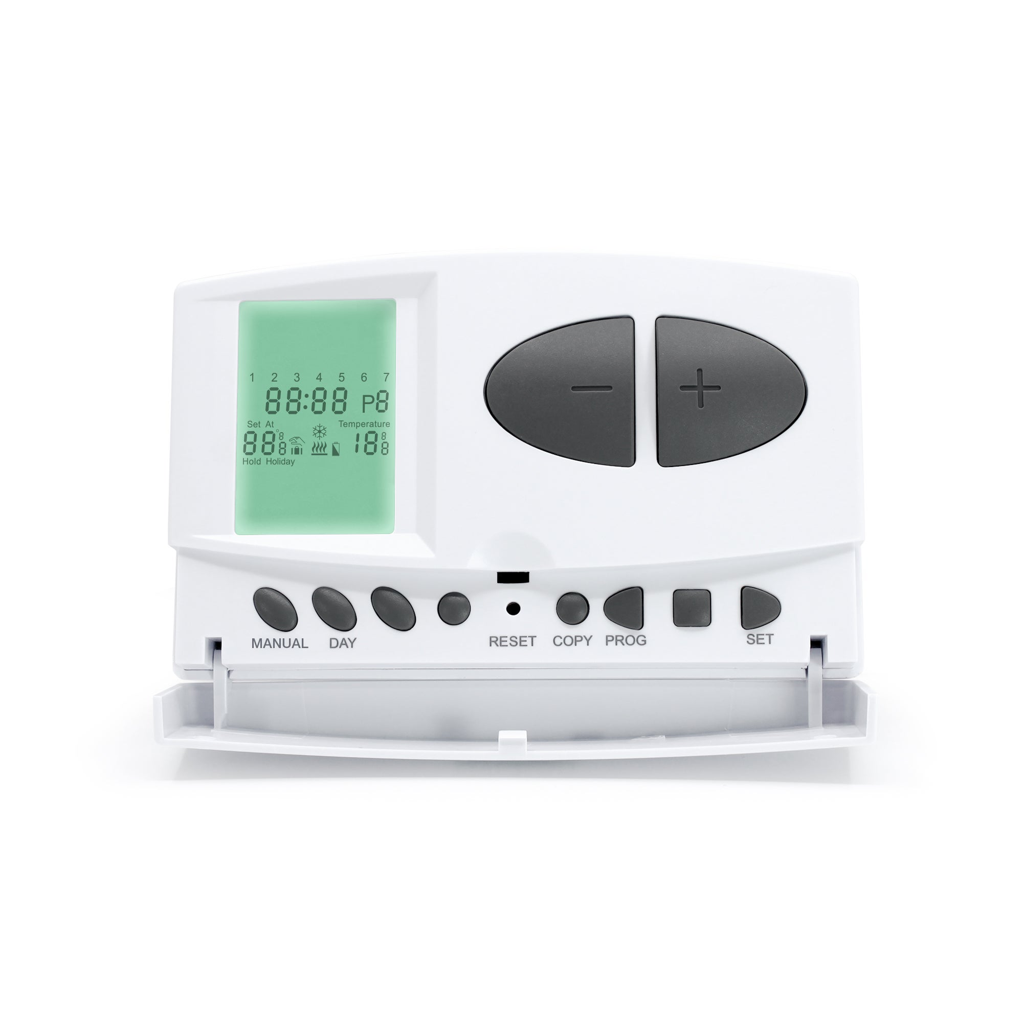 Thermostat programmable filaire pour chauffage ou climatisation - Avidsen - 103954 - 3