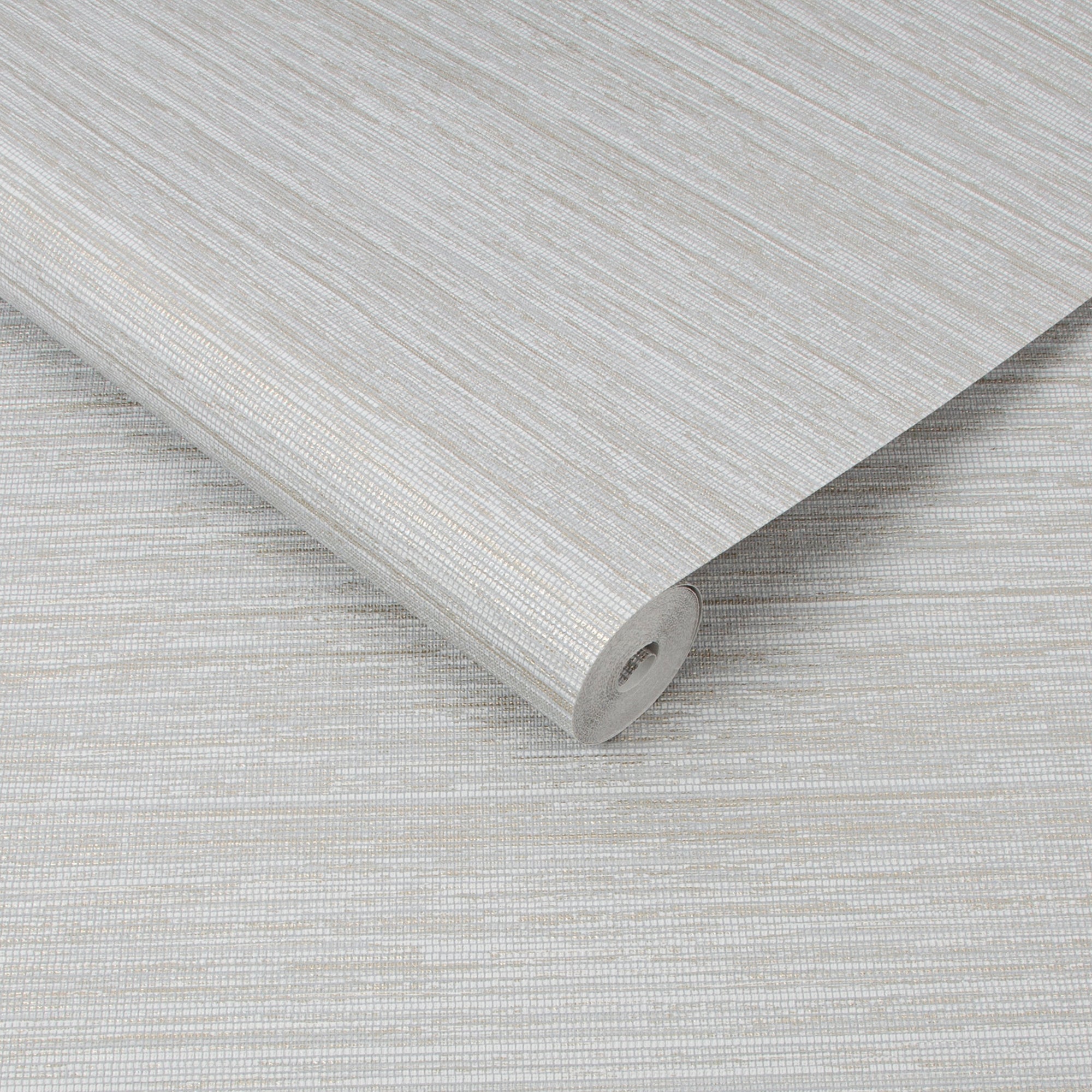 Papier peint intissé Texture Dorée Lune 1005 x 52cm Gris - 2