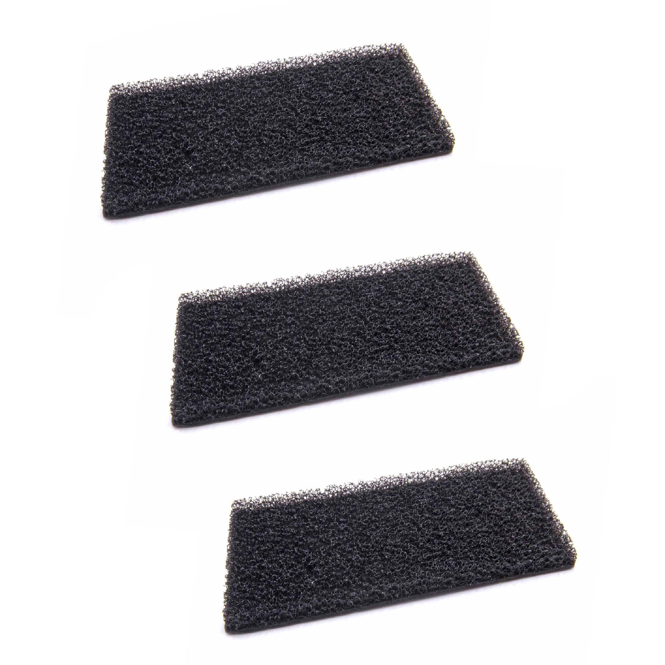 vhbw 3x filtre mousse compatible avec Whirlpool HDLX80312 (857500118040), HDLX80311 (857500129040), HDLX80312 (857500126040) sèche-linge - 2