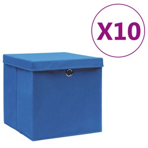 Boîte De Rangement Secrète Lexon - Design PMMA Bleu, 9x9x12,5 Cm - Cache Objets, Tirelire, Décoration Design