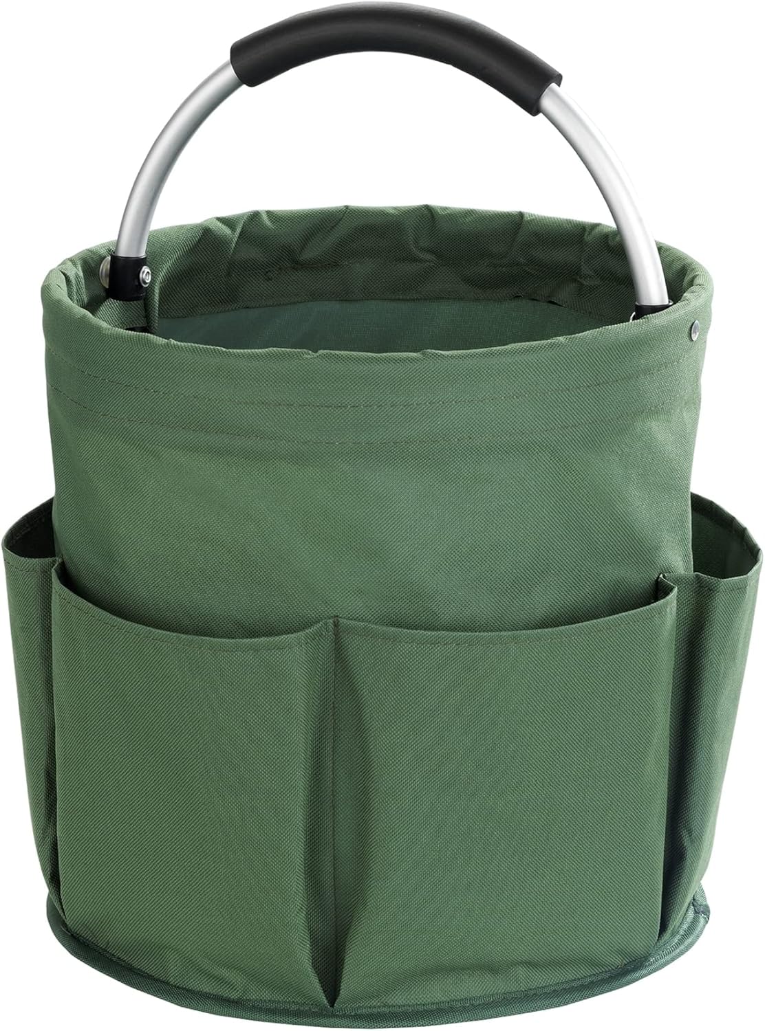 Panier De Nettoyage Pliable Avec Poignée - Organiseur Multi-Poches Bleu Pour Maison, Jardin Et Salle De Bain