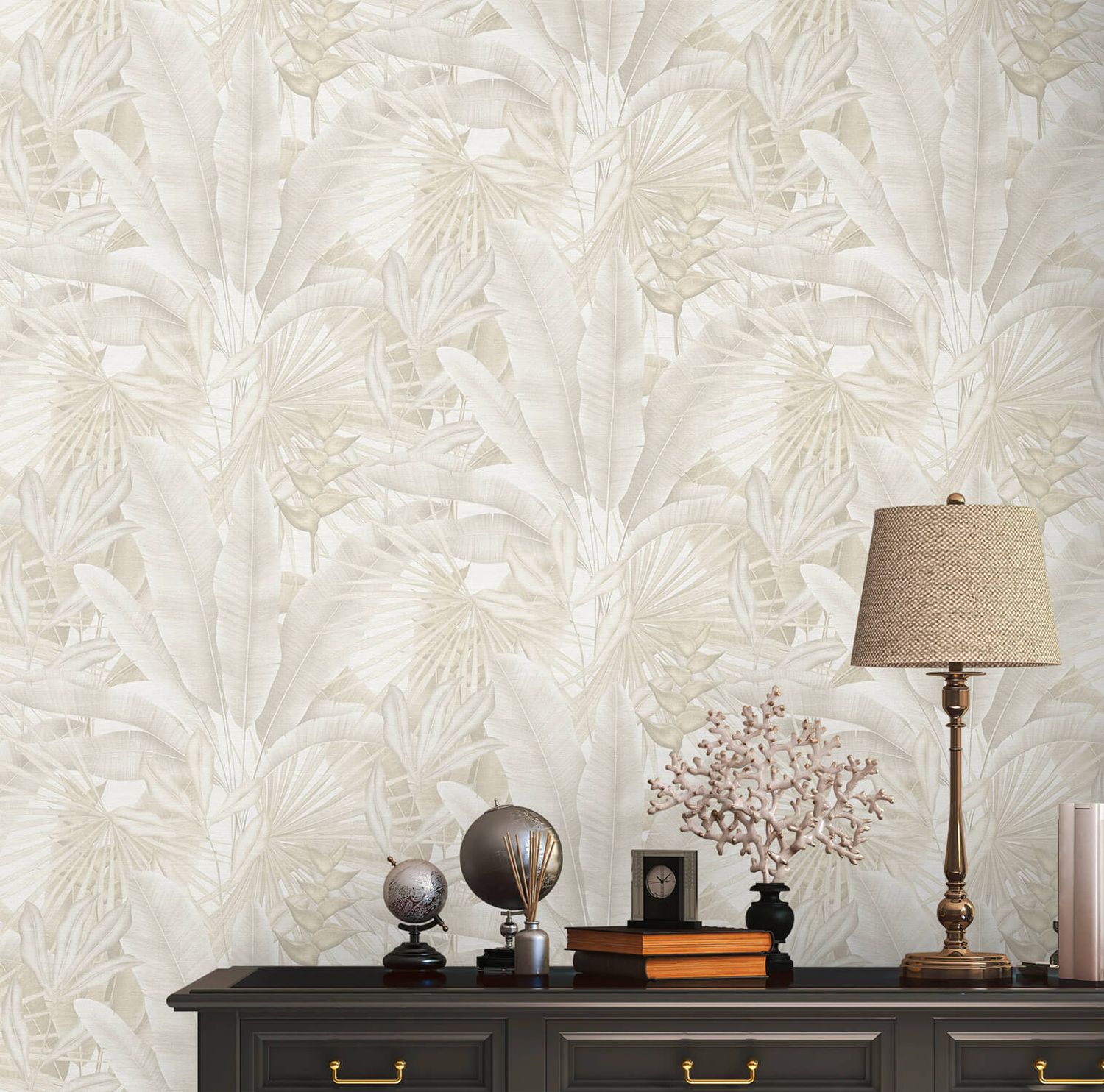 Profhome 396474-GU Papel pindo naturaleza ligeramente texturado mate 5,33 m2 - 4
