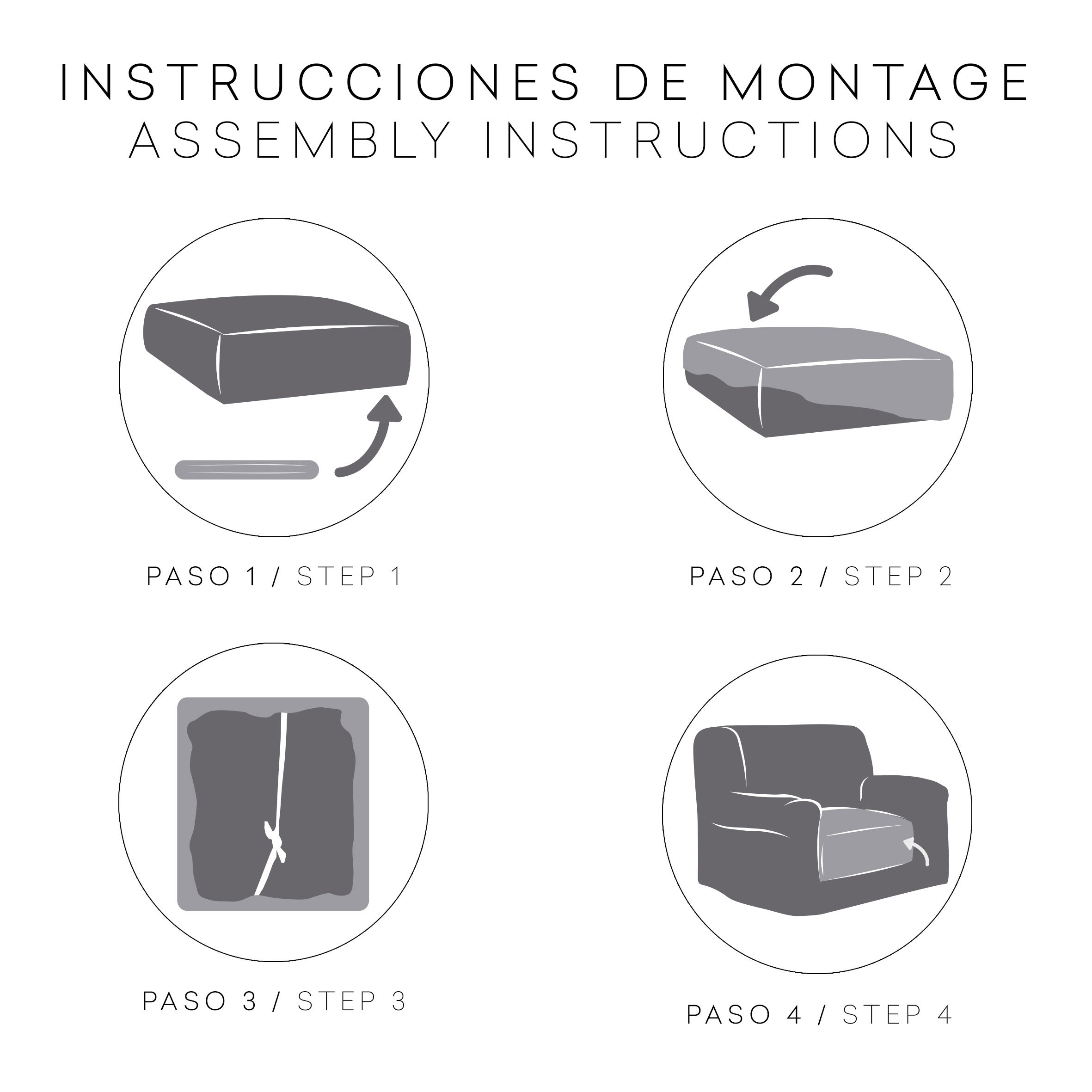 Coprisedile o schienale Bronx taglia S elastica. Colore caldaia 55-80 cm - 5