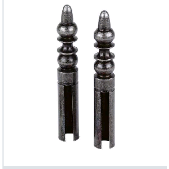 Cache-paumelle 110 n°3 BROS - fer patiné verni - 3A1103 | Leroy Merlin