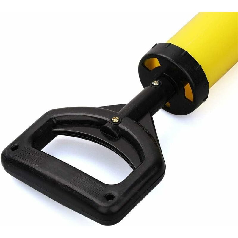 Pistolet à ciment,De Pistolet à Mortier,Pistolet à calfeutrer pulvérisateur mortier Citron Vert Pistolet applicateur,Seringue à mortier + 4 buses - 5