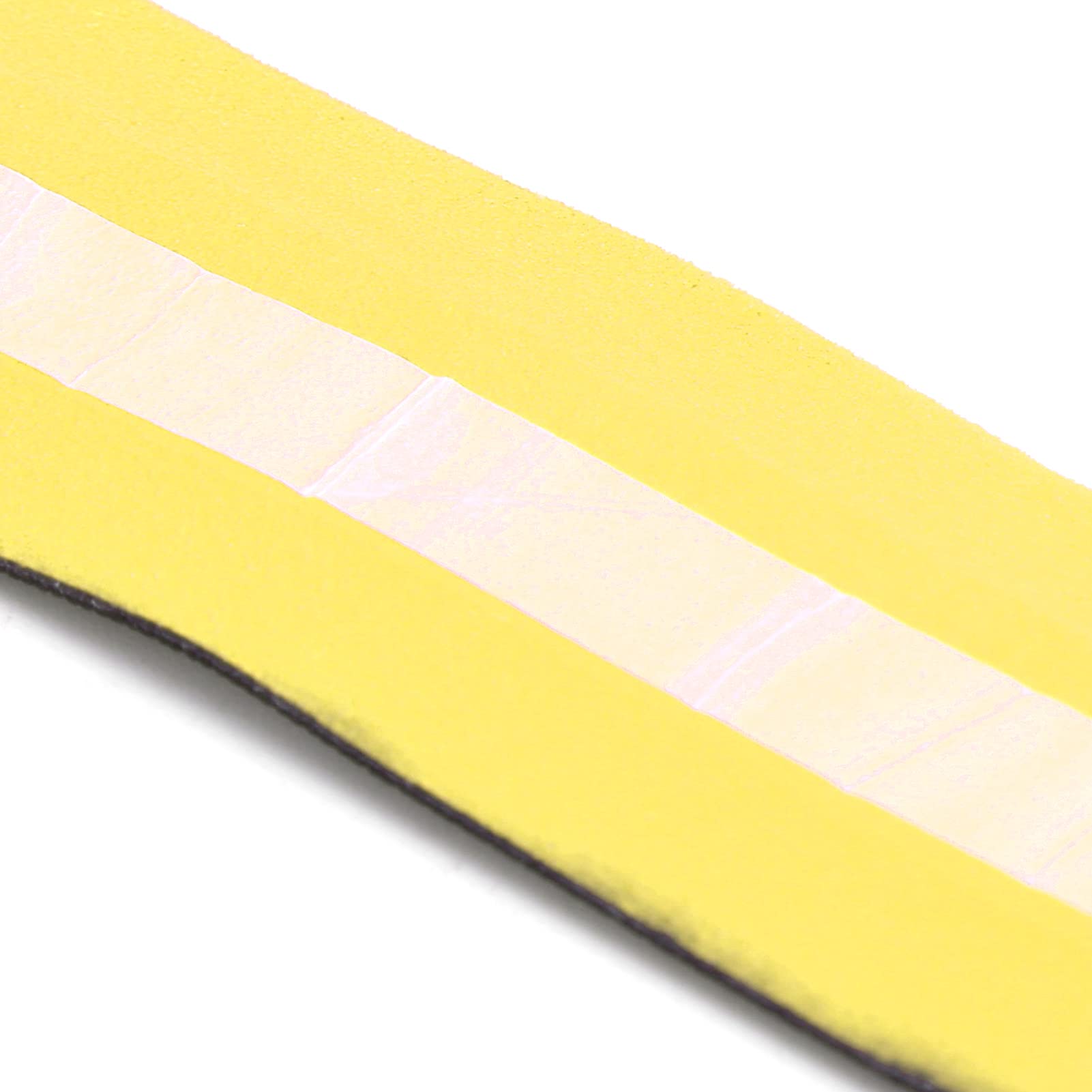 1 paire de rubans de guidon de vélo de route avec texture antidérapante, accessoire de cyclisme (noir et jaune) - 3