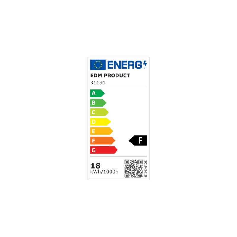Tubo LED T8 18w 2000lm 6500k luce fredda eq 36w ø2,6x120cm EDM - 4