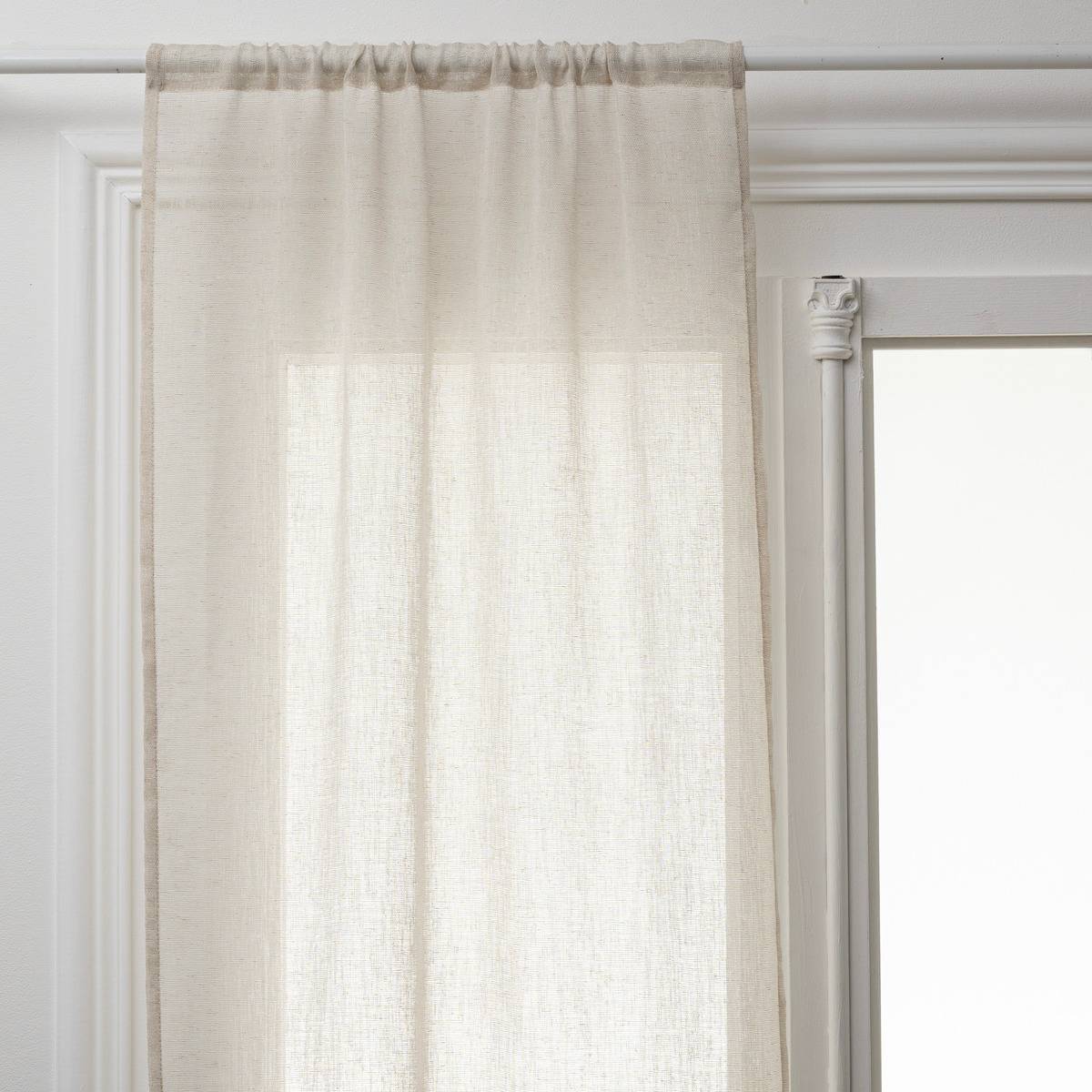 Set di 2 tende bianche 60x160cm-0.1L x 60A cm