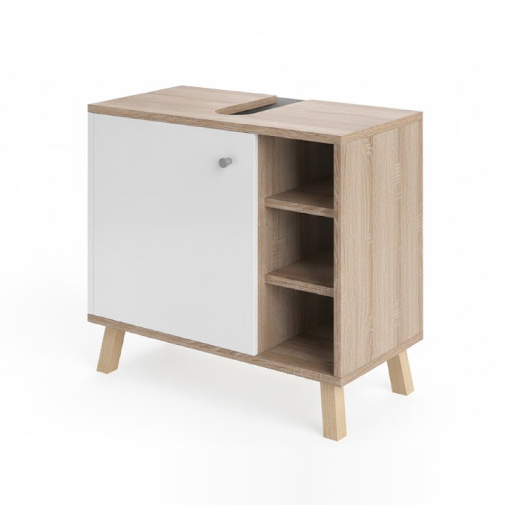 Vicco Szafka pod umywalkę Senyo, Biały, 60 x 54 cm