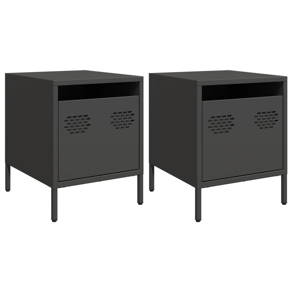 Annlera Comodini a Muro 2 pz Rovere Fumo 50x36x40 cm Comodini Sospesi Comodino Camera Da Letto Armadietti Laterali Mobili Da Letto Mobiletto Multiuso Comodino Moderno Per Camera Da Letto